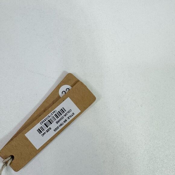 SKIMS Tee Shirt Demi Bra Womens 44C Ochre Nude Adjustable New - Picture 2 of 8